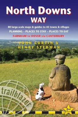 North Downs Way: Farnham to Dover - includes 80 Large-Scale Walking Maps & Guides to 45 Towns and Villages - Planning, Places to Stay, Places to Eat