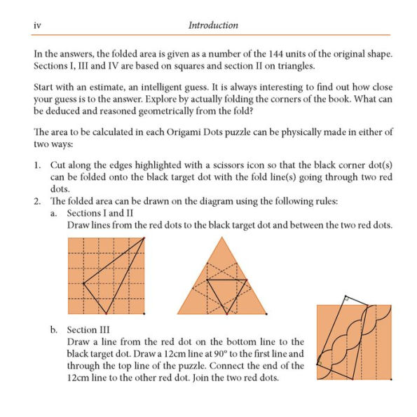 Origami Dots: Folding paper to explore geometry