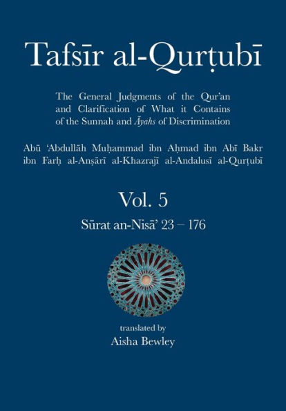 Tafsir al-Qurtubi Vol. 5: Juz' Sūrat an-Nisā' 23 - 176