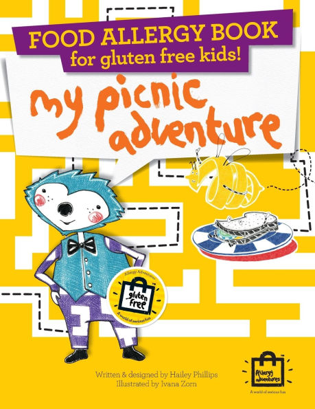 Food Allergy Book for Gluten Free Kids!: My Picnic Adventure - Children's Allergy Adventures Series