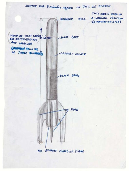 UFO Drawings from the National Archives