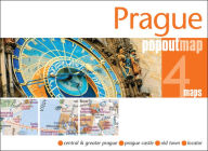 Title: Prague PopOut Map: Handy, pocket-size, pop-up map for Prague, Author: PopOut Maps