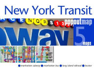 Title: Popout Map New York Transit, Author: Popout Maps