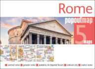 Free downloads of audio books Rome PopOut Map 9781910218891 iBook DJVU FB2 English version by ~ PopOut Maps