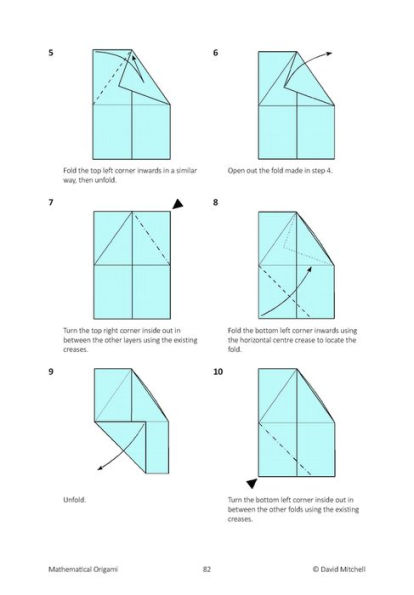 Mathematical Origami: Geometrical shapes by paper folding by David ...