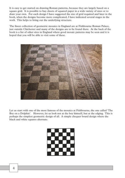 Geometric Patterns from Roman Mosaics