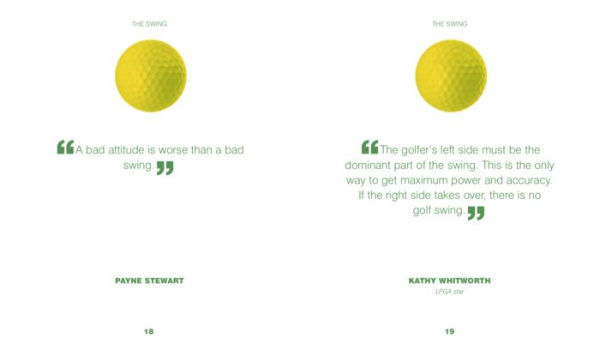 Little Book of Golf: Glorious Quotes from the Greats of the Game