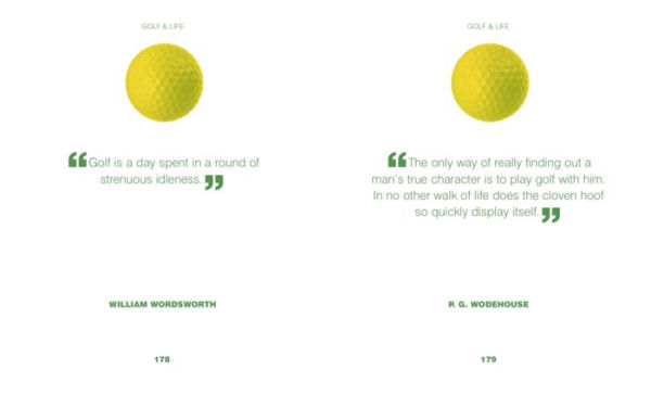 Little Book of Golf: Glorious Quotes from the Greats of the Game