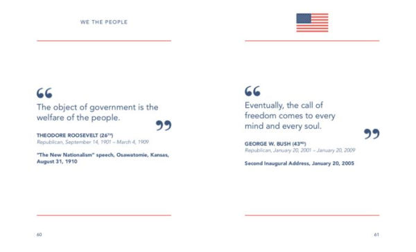 Little Book of United States Presidents: In Their Own Words-A Collection of Inspirational and Thought-Provoking Quotes from every US President