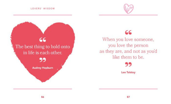 The Little Book of Love: Words From the Heart-Inspiring and Thought-Provoking Reflections and Declarations of Love