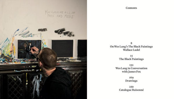 Wes Lang: The Black Paintings