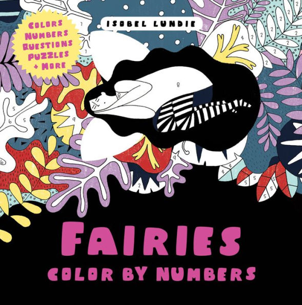 Fairies Color By Numbers