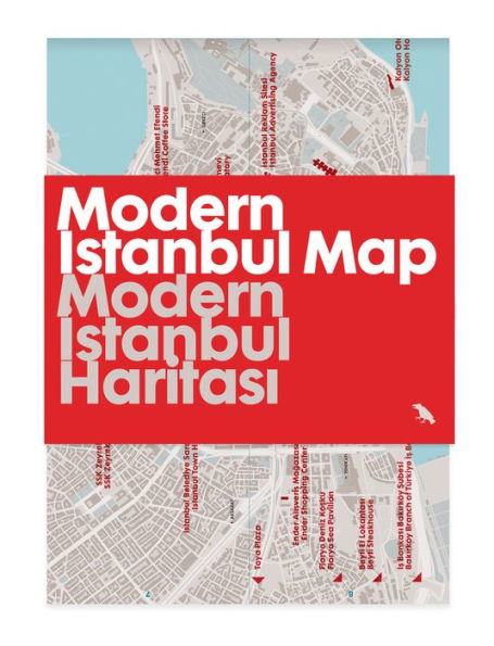 Modern Istanbul Map / Modern Istanbul Haritasi: Guide to Modern Architecture in Istanbul, Turkey