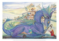 Title: My Dragon is as Big as a Village - Jackie Morris Poster