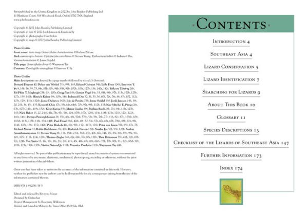 A Naturalist's Guide to the Lizards of Southeast Asia