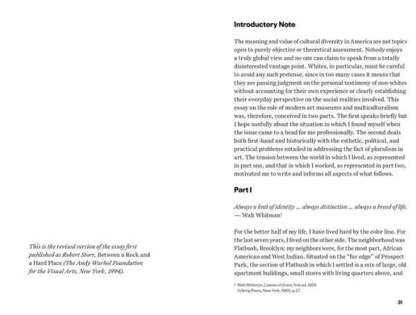 Focal Points: Between a Rock and a Hard Place: Race and Representation in the American Citadel of Modern Art