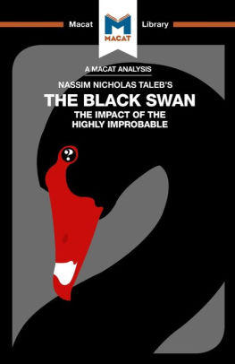 interferens albue Vælge An Analysis of Nassim Nicholas Taleb's The Black Swan: The Impact of the  Highly Improbable by Eric Lybeck, Paperback | Barnes & Noble®