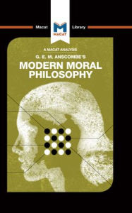 Title: An Analysis of G.E.M. Anscombe's Modern Moral Philosophy, Author: Jonny Blamey