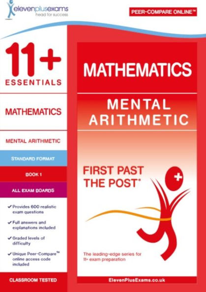 11+ Essentials Mathematics: Mental Arithmetic Book