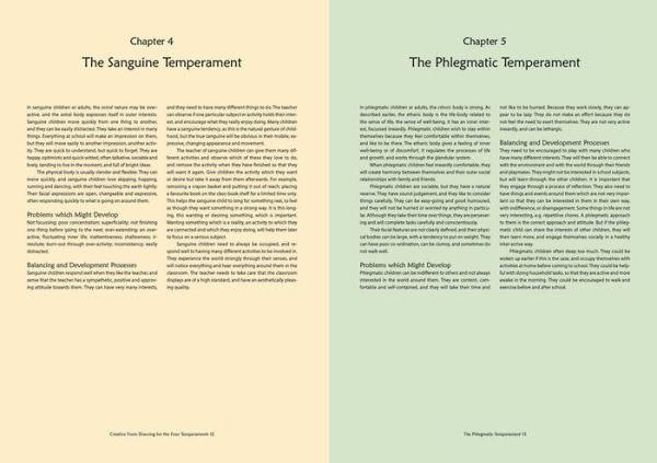 Creative Form Drawing for the Four Temperaments: With Children Aged 6-12 Years