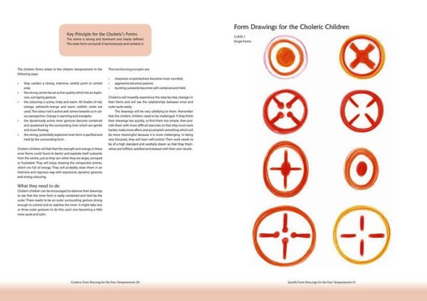 Creative Form Drawing for the Four Temperaments: With Children Aged 6-12 Years