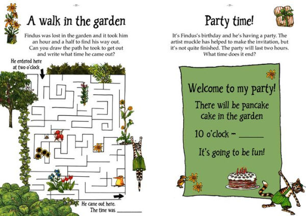 Learning with Findus and Pettson: Telling the Time