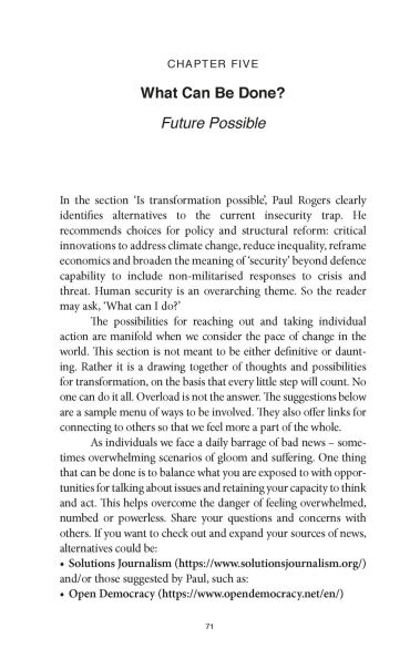 The Insecurity Trap: A short guide to transformation