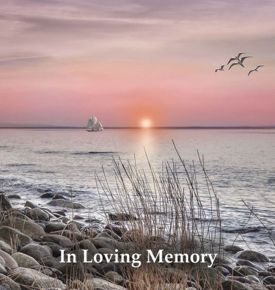Funeral Guest Book, "In Loving Memory", Memorial Guest Book, Condolence Book, Remembrance Book for Funerals or Wake, Memorial Service Guest Book: HARDCOVER. A lasting keepsake for the family.