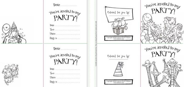 Make Your Own Party Invites