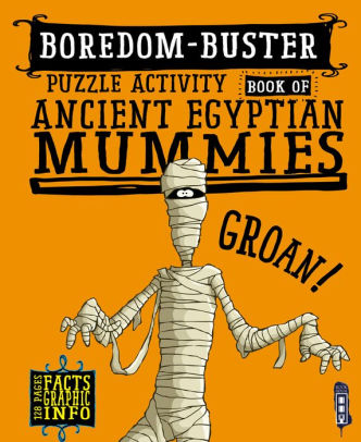 Boredom Buster Puzzle Activity Book Of Ancient Egyptian Mummiespaperback