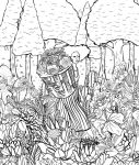 Alternative view 5 of Women + Patterns + Plants: A Self-Care Coloring Book