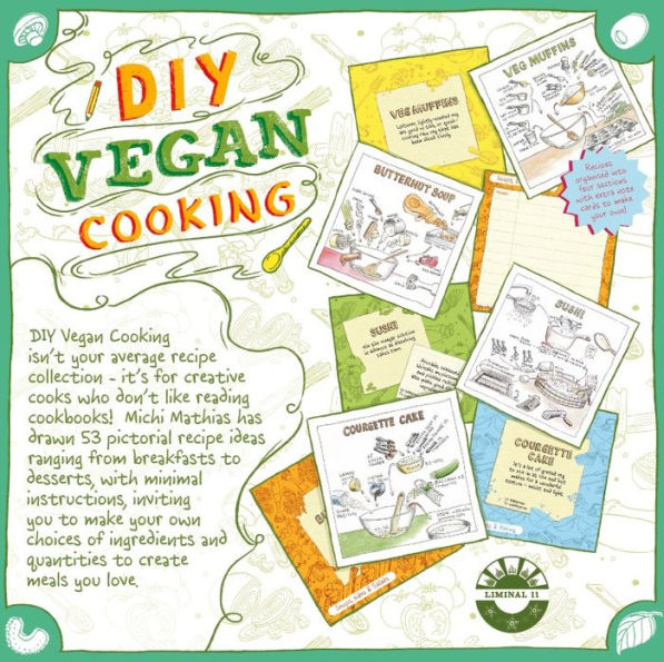 DIY Vegan Cooking: Visual Recipe Cards