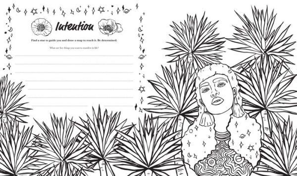 Women + Patterns + Plants: A Self-Care Coloring Book