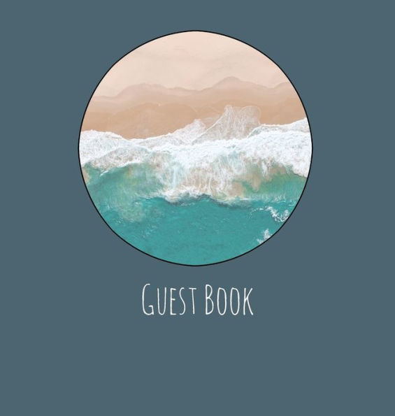 Guest Book, Guests Comments, Visitors Book, Vacation Home Guest Book, Beach House Guest Book, Comments Book, Visitor Book, Nautical Guest Book, Holiday Home, Retreat Centres, Family Holiday Guest Book (Hardback)