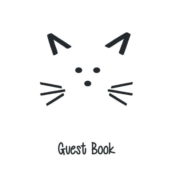 Cat Guest Book, Guests Comments, B&B, Visitors Book, Vacation Home Guest Book, Beach House Guest Book, Comments Book, Visitor Book, Holiday Home, Retreat Centres, Family Holiday Guest Book (Hardback)