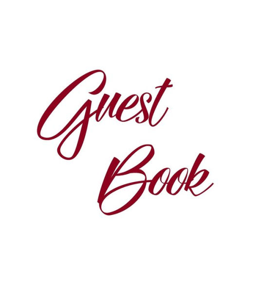 Holiday Guest Book 