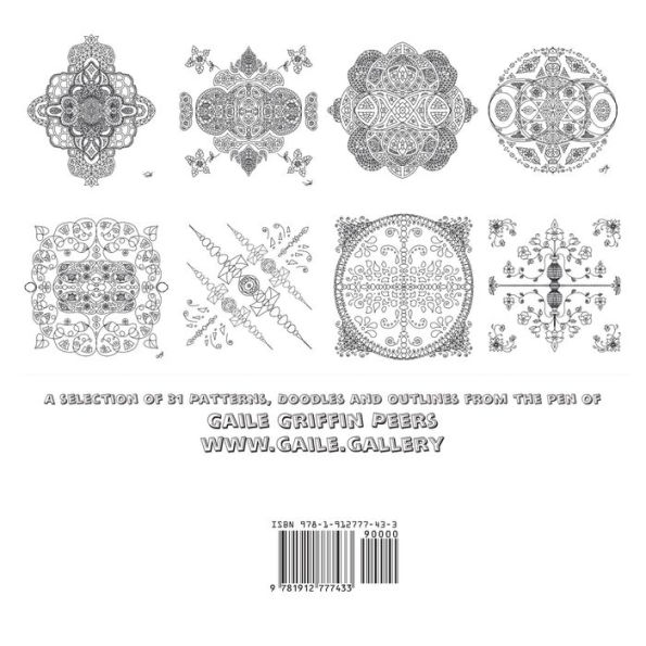 Spiralling Back in Control: A Challenging Art Colouring Book
