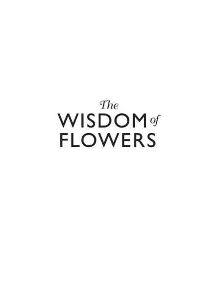 The Wisdom of Flowers: Essential Life Lessons for Joy and Wellbeing
