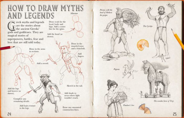 Drawing the Ancient Greeks
