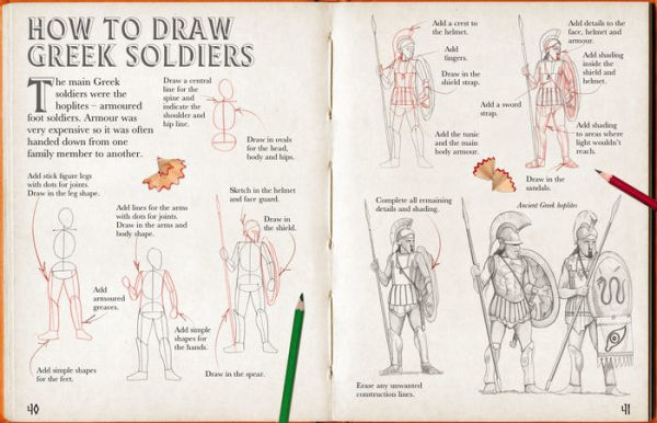 Drawing the Ancient Greeks