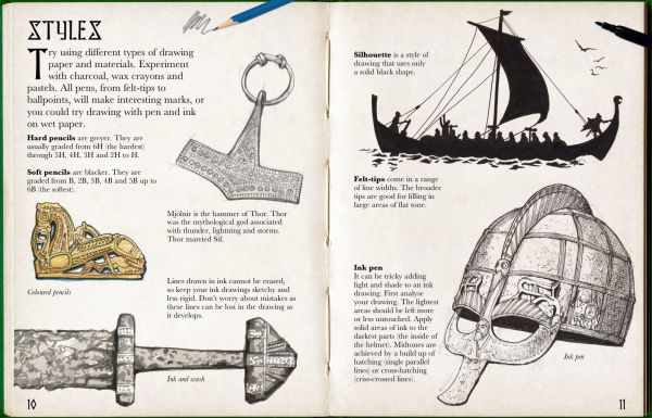 Drawing Vikings