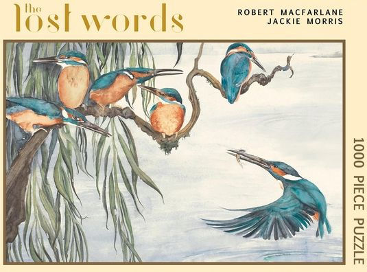 The Lost Words 1000 Piece Jigsaw Puzzle: The Kingfisher