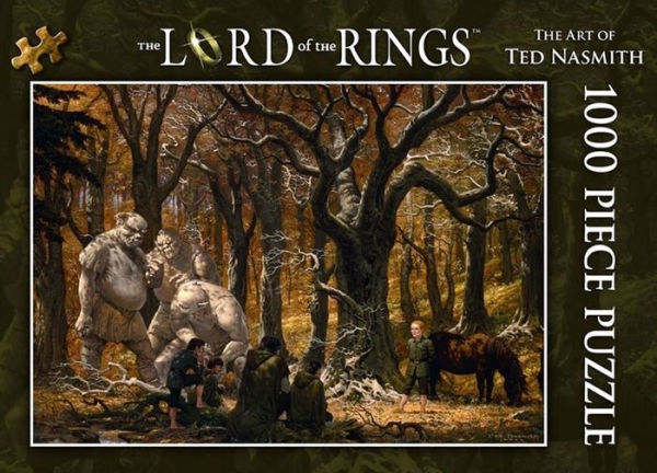 The Lord of the Rings 1000 Piece Jigsaw Puzzle: The Art of Ted Nasmith: Song of The Trollshaws