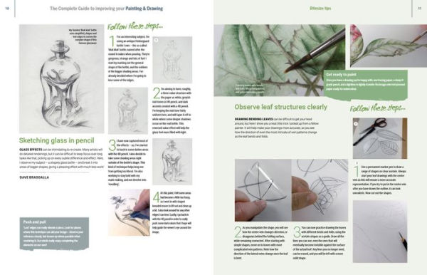 The Complete Guide to Improving Your Painting & Drawing: Follow Our Professional Artists and Create Your Best Art Yet