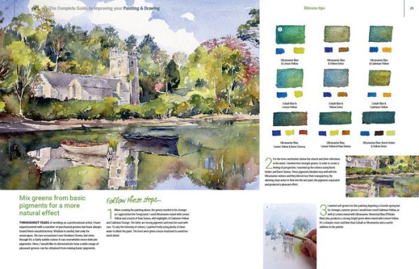 The Complete Guide to Improving Your Painting & Drawing: Follow Our Professional Artists and Create Your Best Art Yet