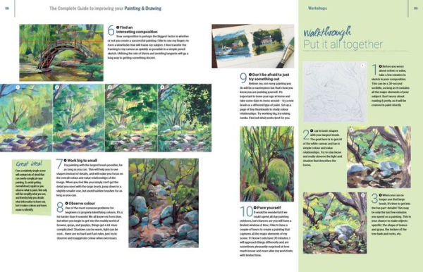 The Complete Guide to Improving Your Painting & Drawing: Follow Our Professional Artists and Create Your Best Art Yet