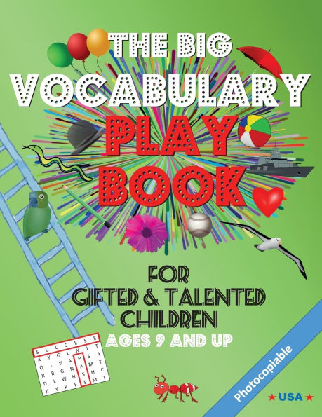 The Big Vocabulary Play Book for Gifted & Talented Children