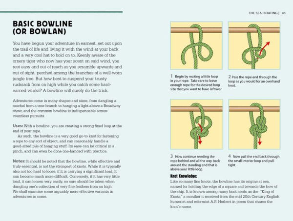 50 Knots for Every Adventure: Learn how to tie knots for sailing, camping, climbing, and more