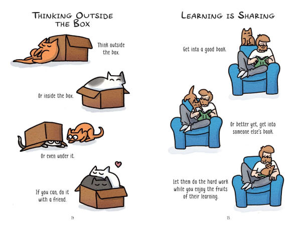 Mindful Meowments: A cat's guide to feeling purrfectly zen