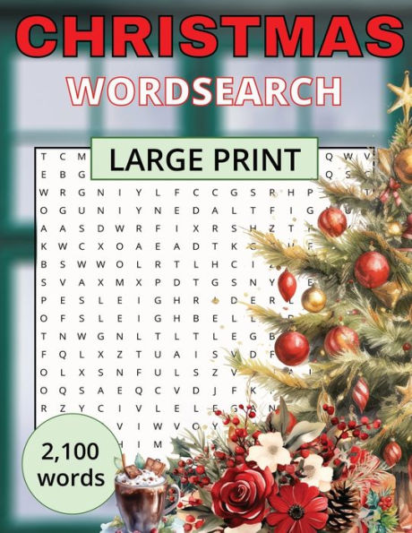 Christmas Word Search: 100 themed puzzles Large Print